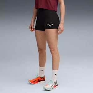 PUMA x HYROX SHAPELUXE 3" Tight Shorts Women, PUMA Black, extralarge-GBR